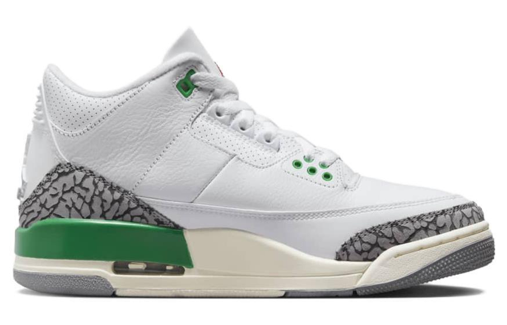 Кроссовки Jordan Air Jordan 3 Retro "Lucky Green" (Женская размерная сетка)