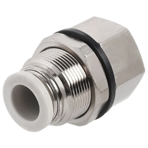 QSSF-1/4-6-B Штуцер цанговый для панельного монтажа с внутренней резьбой