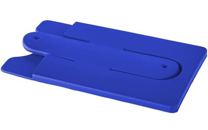 Чехол для карт с держателем мобильного Cиний