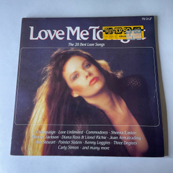 Винтажная виниловая пластинка LP Сборник Love Me Tonight, The 28 Best Love Songs (Michael Jackson, Phil Collins, Al Green и другие) (Нидерланды 1982)