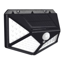 USL-F-167-PT100 SENSOR Садовый светильник на солнечной батарее. с датчиком движения. 100 светодиодов. Белый свет. 1x18650 Li-Io аккумулятор в-к. IP44. TM Uniel