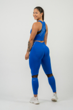 Топ FIT ACTIVEWEAR PADDED SPORTS BRA 437 Синий