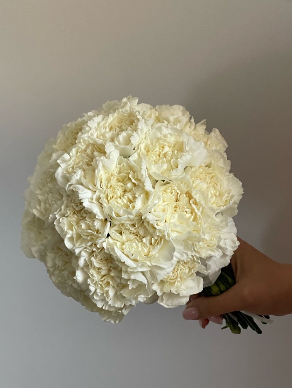 Свадебный букет из диантусов