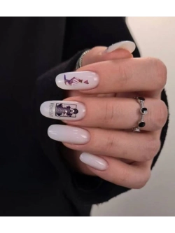 Lucky Rose Слайдеры наклейки для ногтей Foil 179 (Wensday)