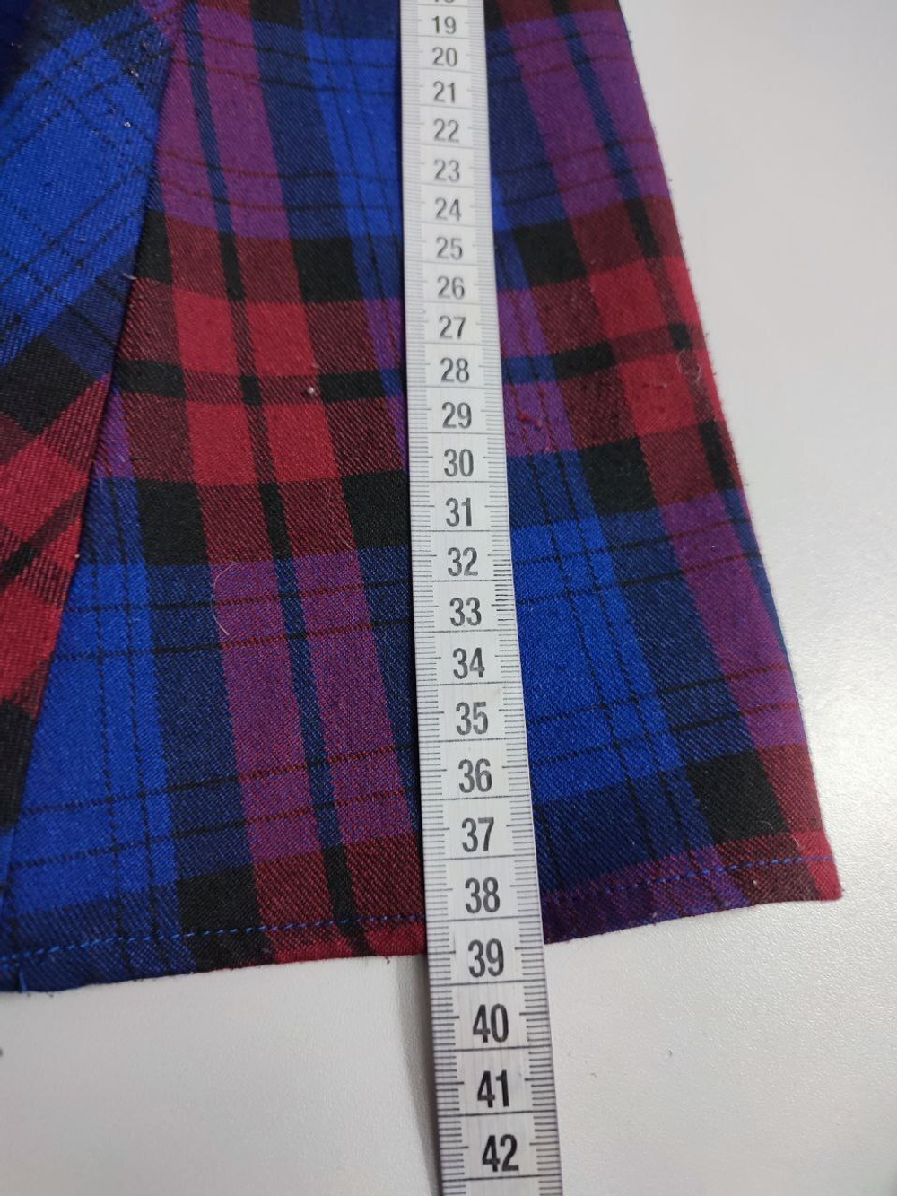 Юбка Forever 21 в клетку 40 размер