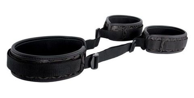 Черный фиксатор для ног (Цвет: черный)