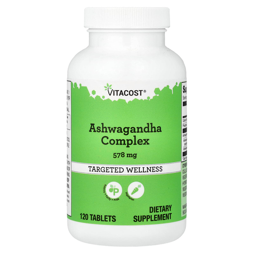 Vitacost, Ashwagandha Complex, 578 mg, 120 Tablets