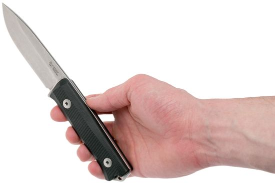 Нож Lion Steel "Bushcraft-R" L/B40 BkBkG10R