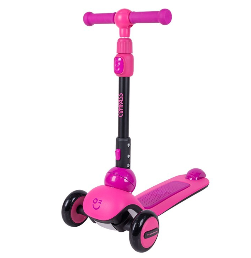 Самокат ТТ Compass pink/purple 1/4 розов/фиолетовый