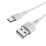 Кабель USB - TypeC BOROFONE BX16 (белый) 1м