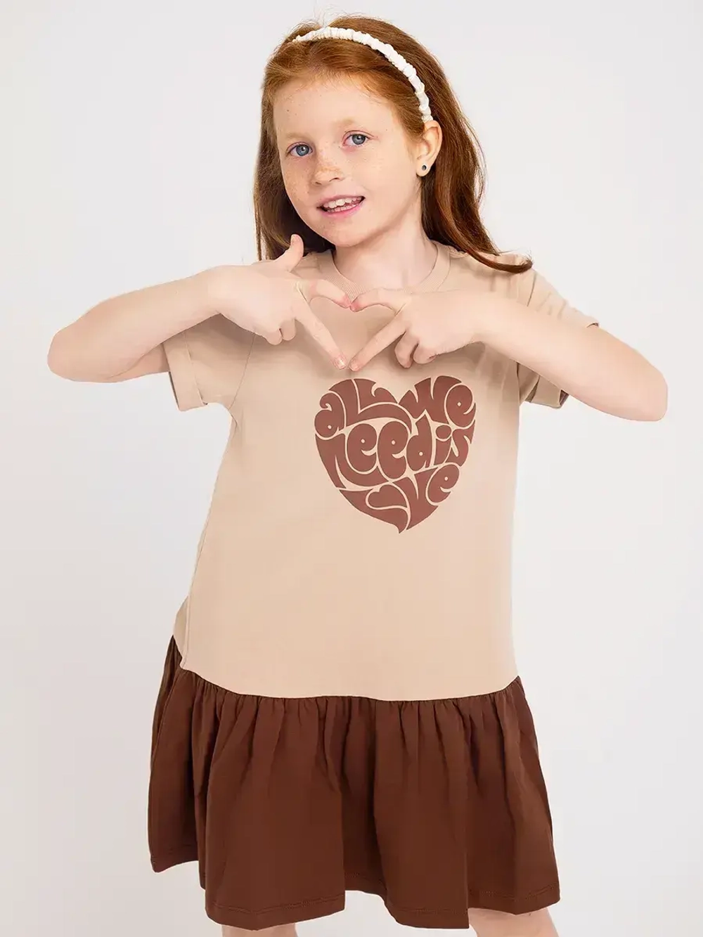 Платье детское в садик легкое