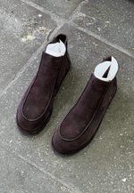 Ботинки // Rita // Chocolate // Suede