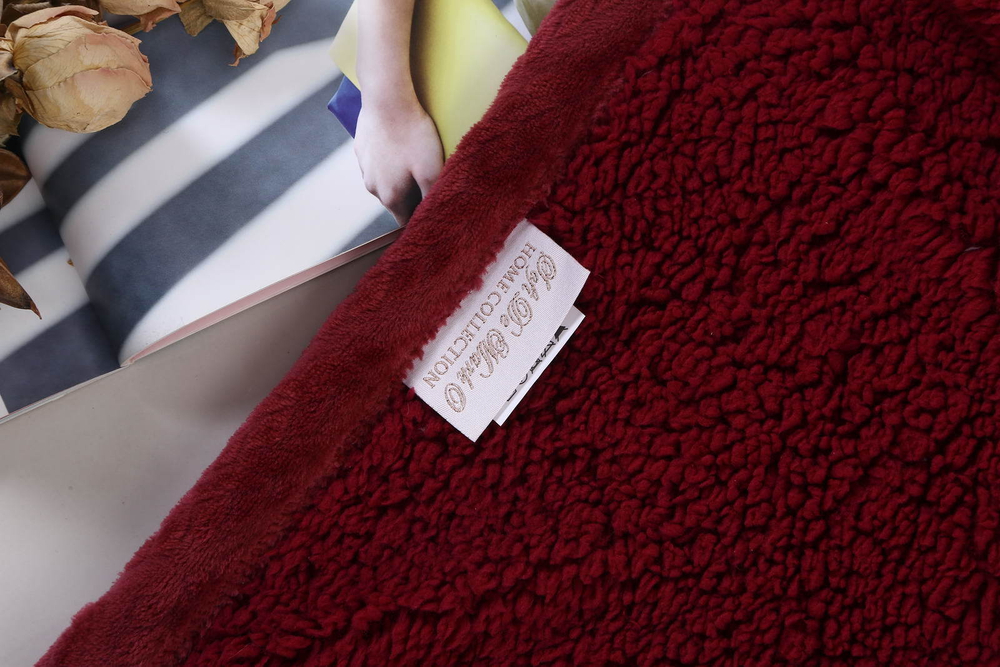 Плед 160х220 Sofi De MarkO Флориан марсала