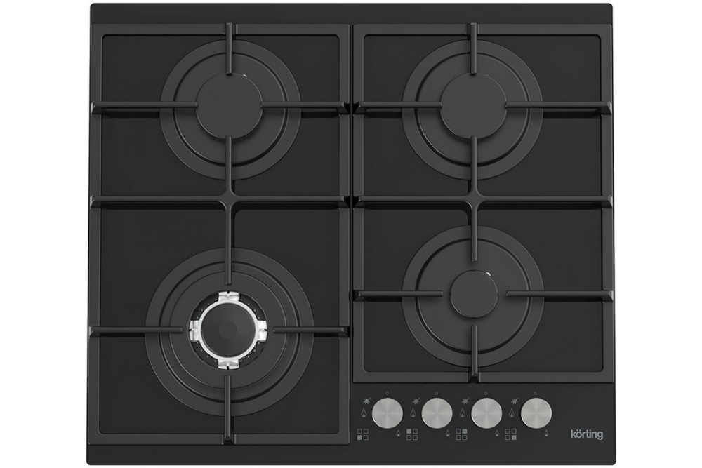 Газовая стеклянная варочная панель Korting HGG 6734 CTN