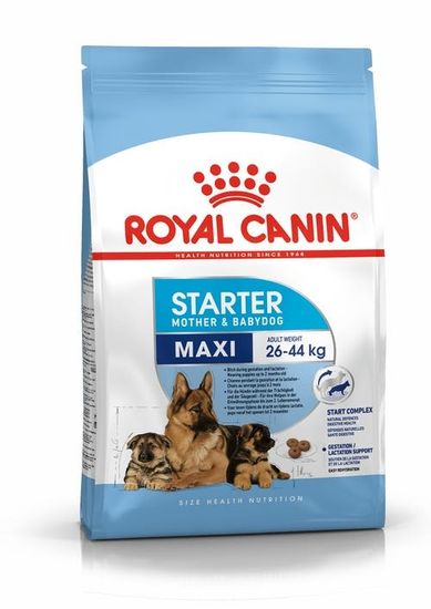 Royal Canin Maxi Starter Mother & Babydog для щенков до 2-х месяцев, беременных и кормящих сук крупных пород