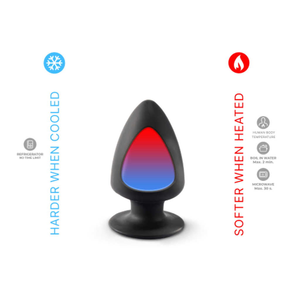 Анальный плаг Model 1 черный от SILEXD (S: 9* 5,2 см.)