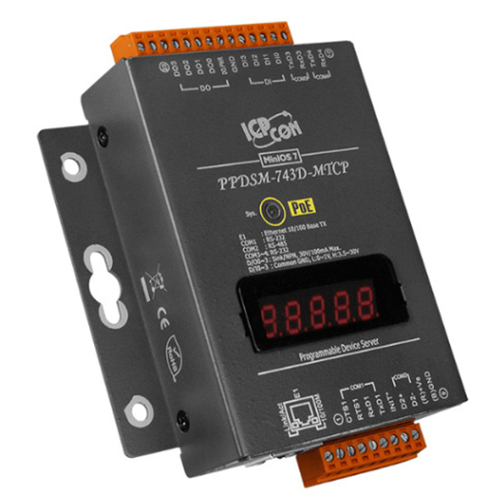 Преобразователь ICP DAS PPDSM-743D-MTCP CR