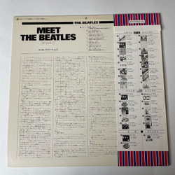 Винтажная виниловая пластинка LP Meet The Beatles (Japan 1976) (Obi)
