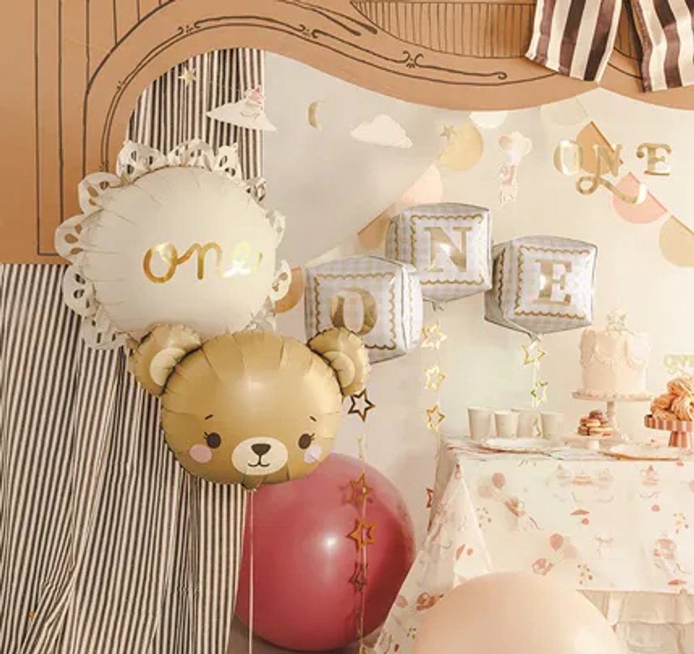 Шар "Мишка" (голова) (56х40см)