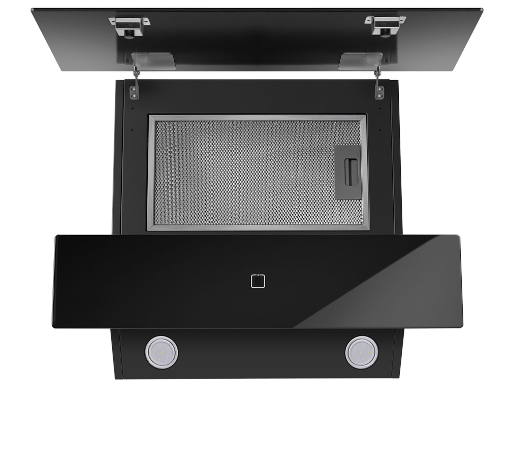 Кухонная вытяжка MAUNFELD Plym Touch 60 черный фото 3