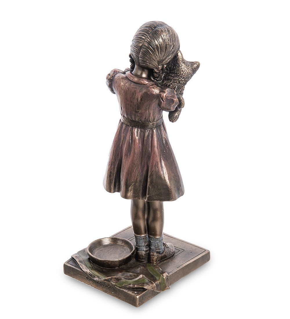 Veronese WS-988 Статуэтка «Девочка с котенком»