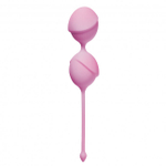 Большие шарики в силиконовой оболочке Sweet Kiss (нежно-розовый ) (Цвет: нежно-розовый)