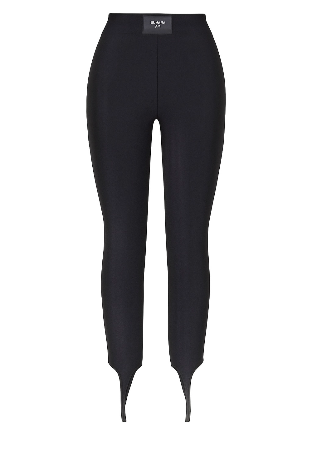 Лосины со штрипками из бифлекса через палец matte