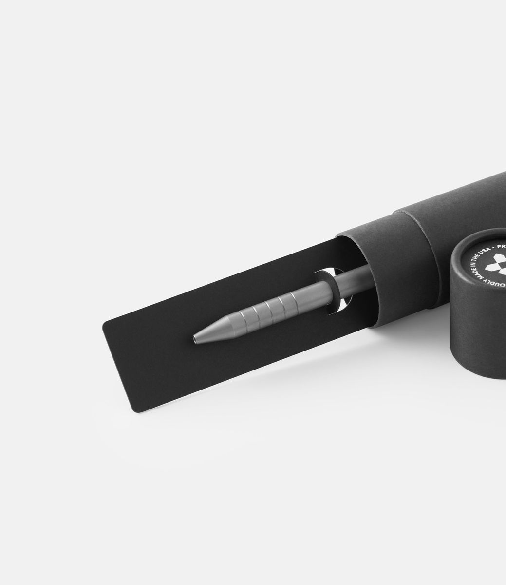 Aerocrafted Retract Click Pen — ручка из титана