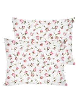 Постельное белье Anna Maria "Розовые бутоны" 2-спальный   наволочки 50х70 2шт Простынь на резинке 160х200 см  Пододеяльник 175х215 см