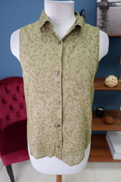 Блузка H&M без рукавов 40 размер