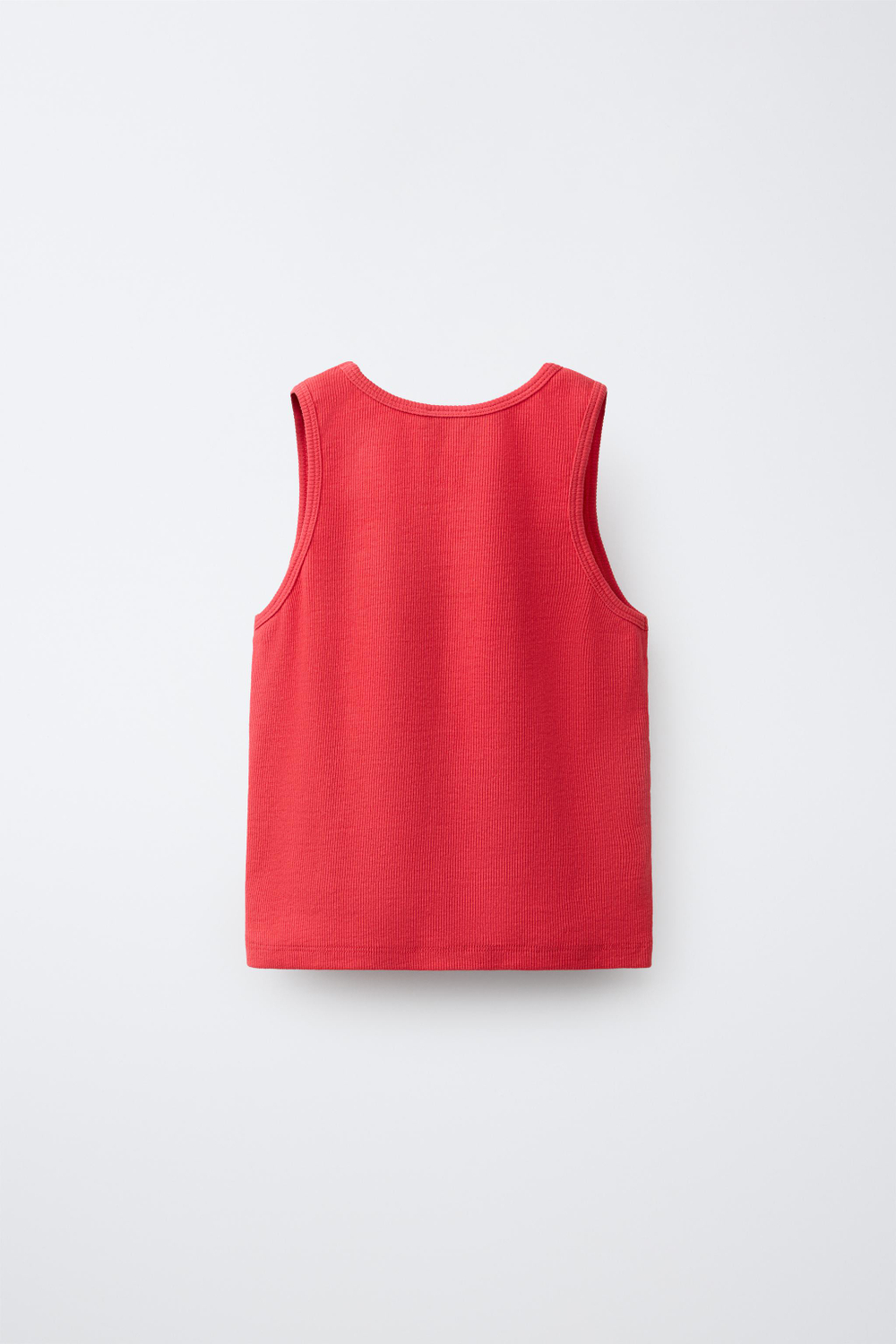 ZARA ТОП В СТИЛЕ ПРЕППИ, КРАСНЫЙ