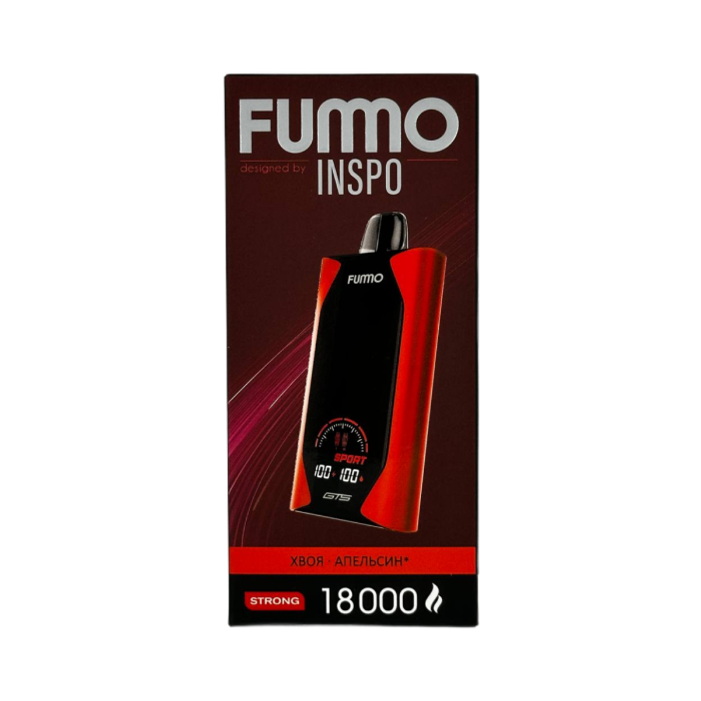 Одноразовая электронная сигарета Fummo GTS 18000 - Хвоя Апельсин (18000 затяжек) Одноразовая электронная сигарета Fummo GTS 18000 - Хвоя Апельсин (18000 затяжек)