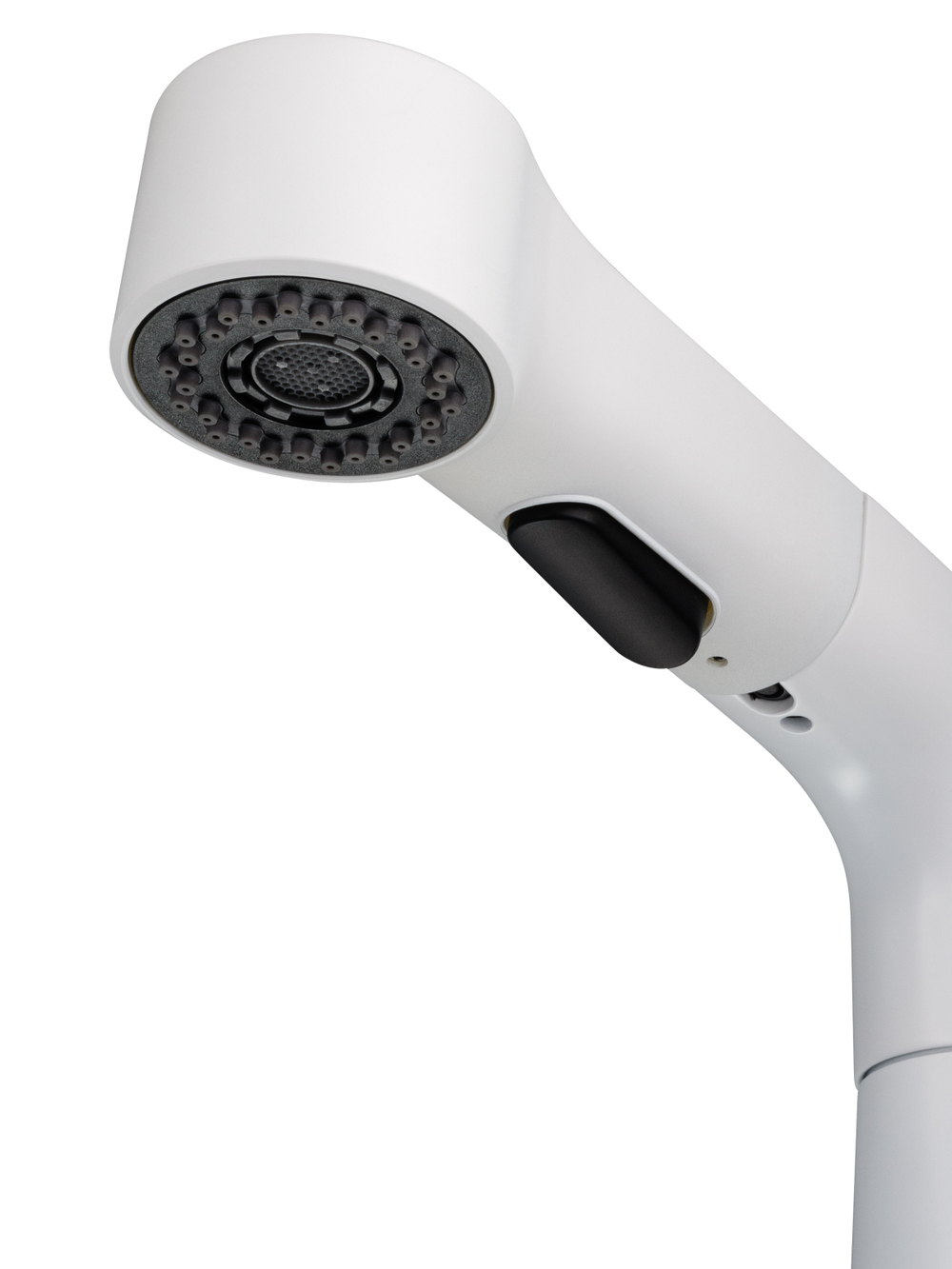 Смеситель для раковины с выдвижным изливом WONZON & WOGHAND, Белый матовый (WW-121B108-MW)