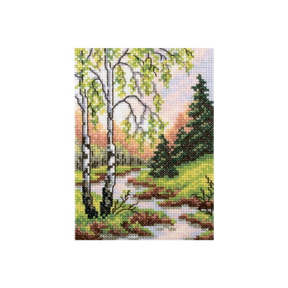 8х11¶см¶Аида 18¶Белая¶Хлопок - 100%