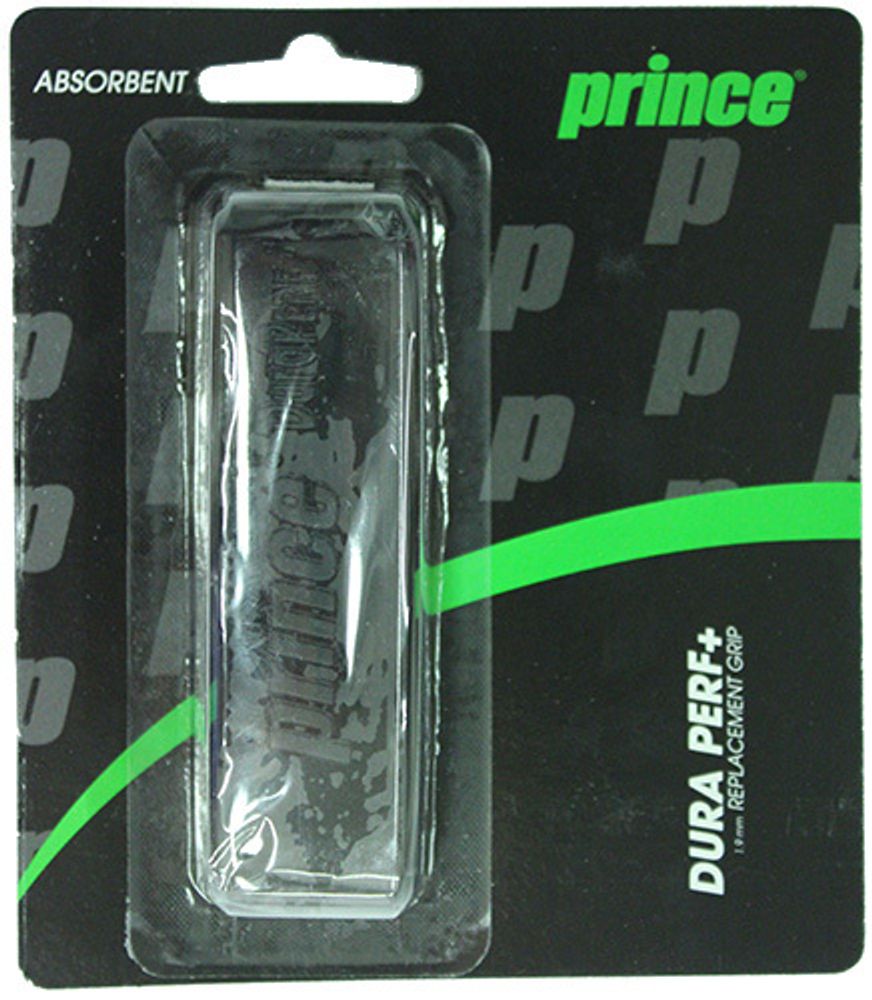 Теннисные намотки базовые Prince Dura Perf+ 1P - черный