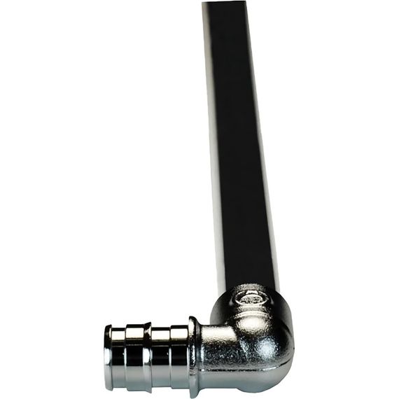 Угольник Giacomini GX с хромированной трубкой 20x15 750мм, GX128X074 — (1)