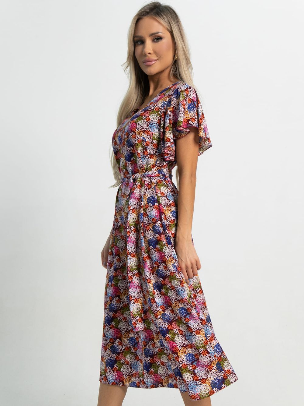 Платье Южное солнце (винное) П15722-4М LT Collection
