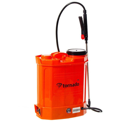 Опрыскиватель садовый работа от аккумулятора, Торнадо, 12 л, свинцово-кислотный, 8 А.ч, 12 В, KF-12C-7