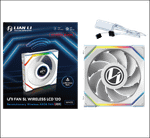 Вентилятор для корпуса Lian Li UNI FAN SL WIRELESS LCD 120mm No controller White G99.12RSLLCD1W1W.00