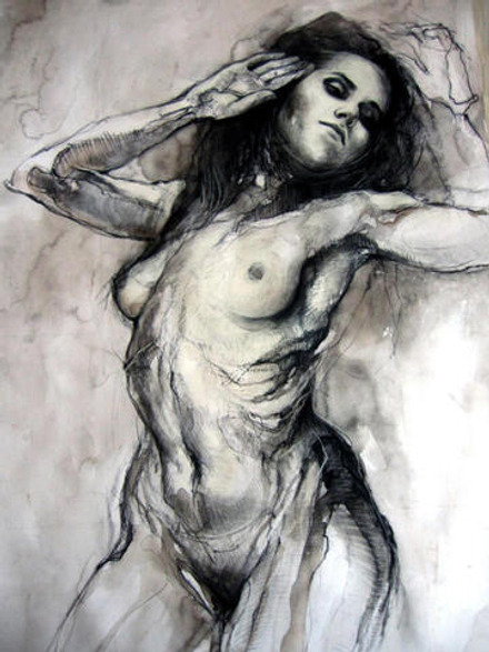 Aurore Lephilipponnat (род. 1983) - эротическое искусство французского художника