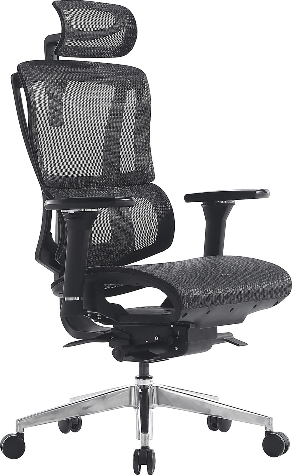 Эргономичное кресло Everprof Mega Сетка Черный