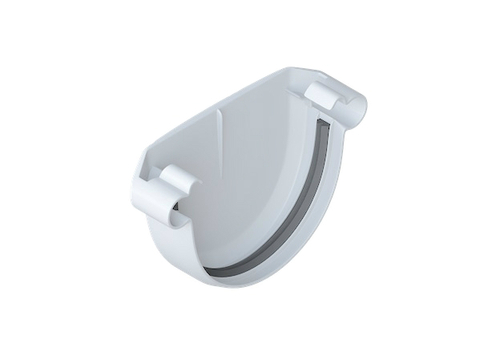 Заглушка желоба Элит Белый