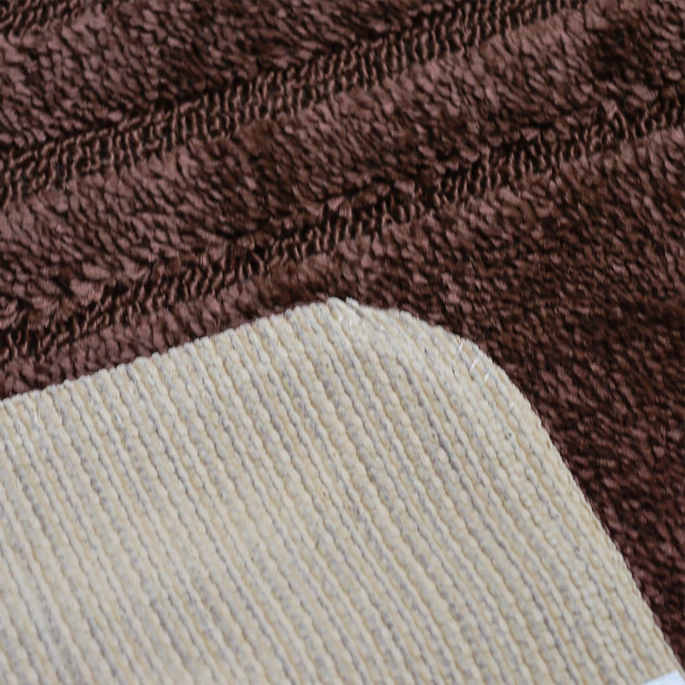 Комплект ковриков DKTX Comfort Linea 2шт 50*80/50*40см 10мм 5002 (коричневый)