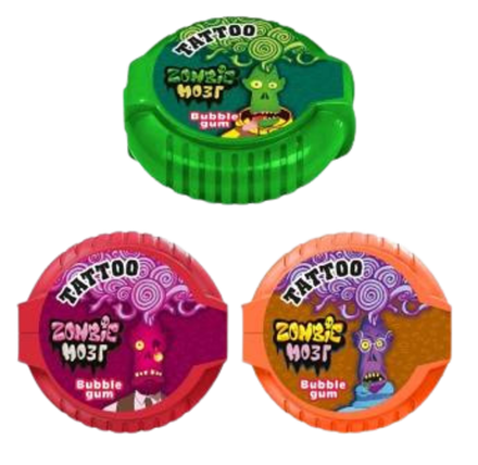 Жевательная резинка мозг Zombie