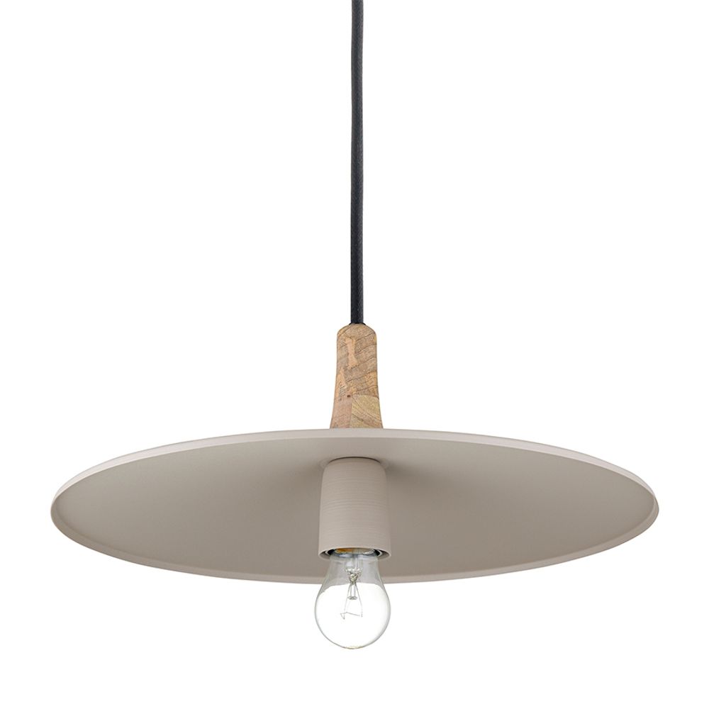 Светильник подвесной Mango Pyor, Ø29х26 см, бежевый