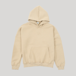 Hoodie Simple Taupe