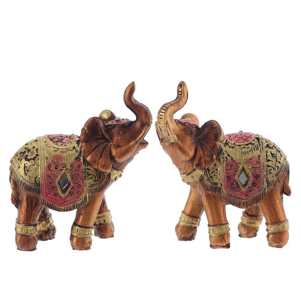 GAEM Фигурка декоративная "Слон", L7 W3,5 H8,5 см, 2в.