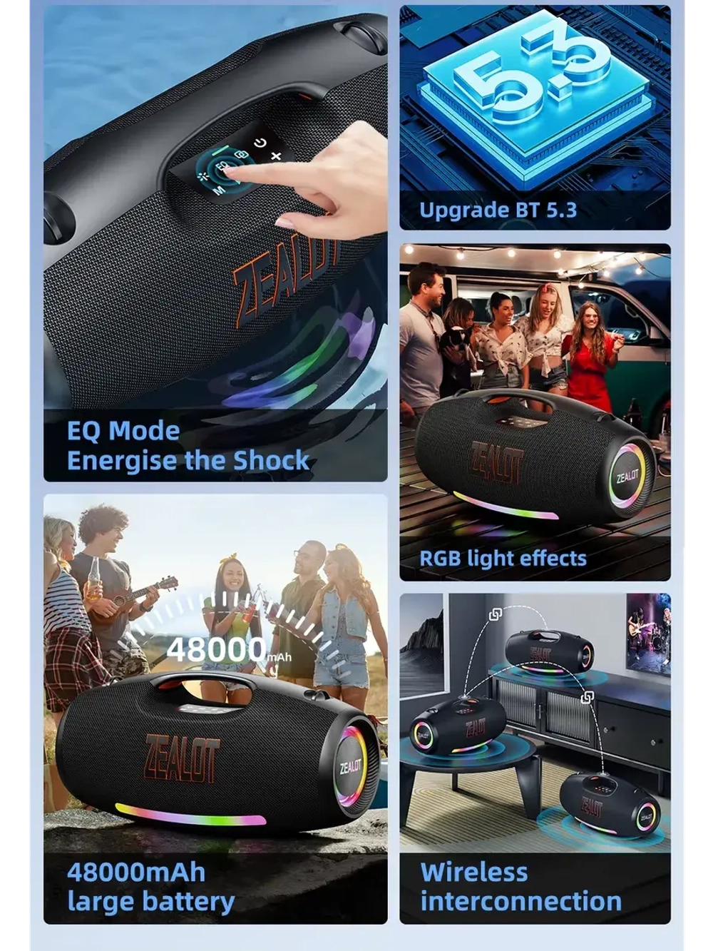 Колонка S89 250W black