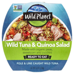 Wild Planet, Салат из дикого тунца и киноа, 160 г (5,6 унции)