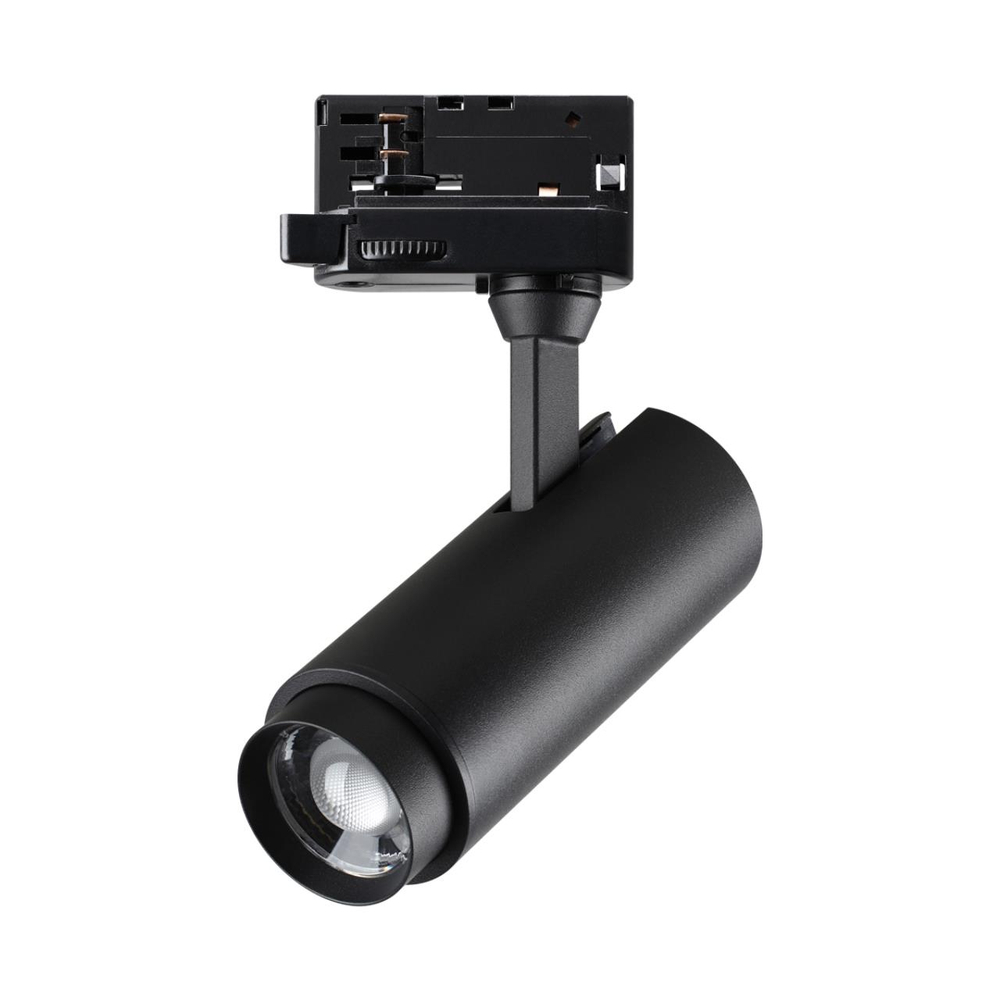 359031 PORT NT23 266 черный Трехфазный трековый светильник с переключателем цветовой температуры и мощности IP20 LED 3000К\4000К\6000К 5W/9W/13W 220V